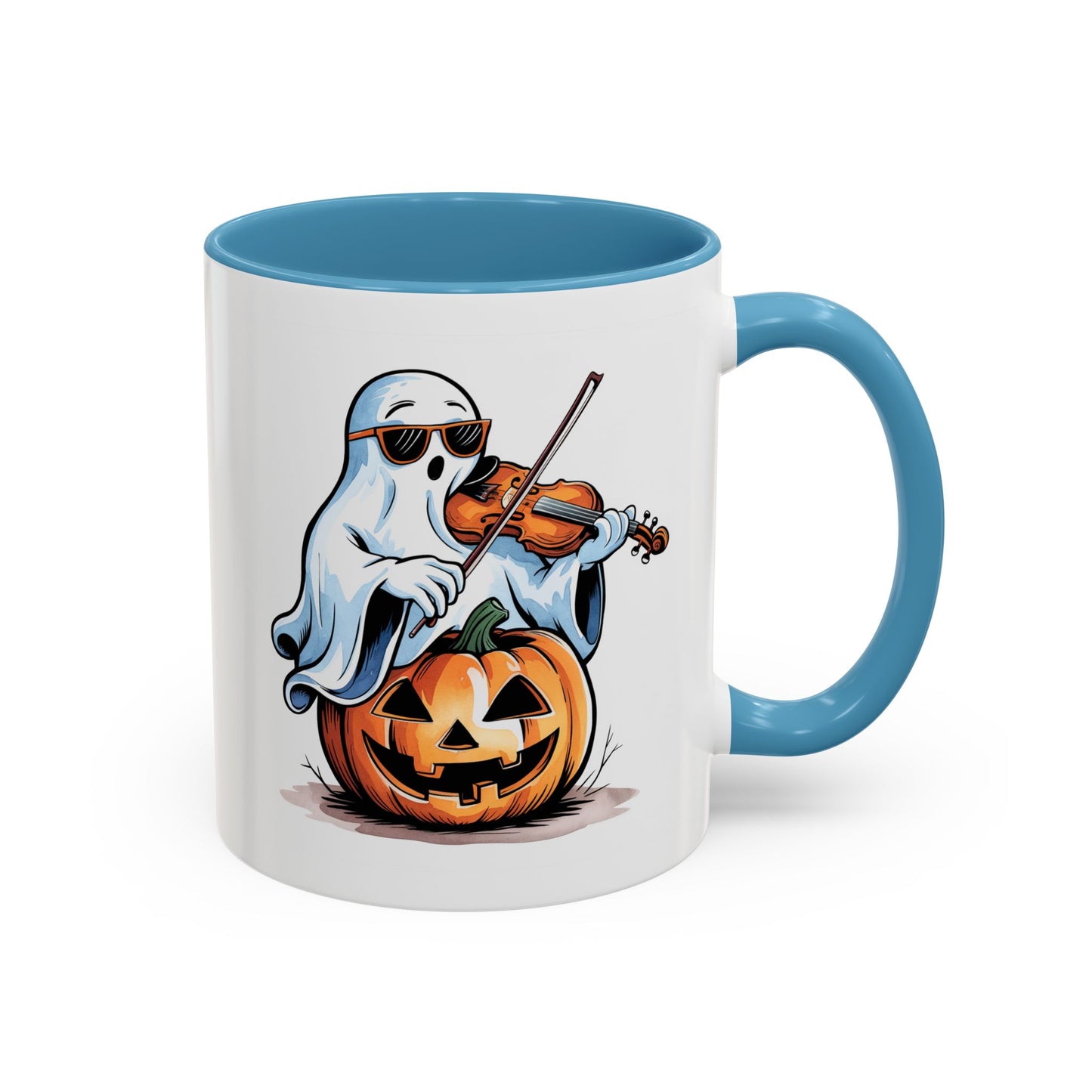 Halloween Mug - Violin Playing Ghost