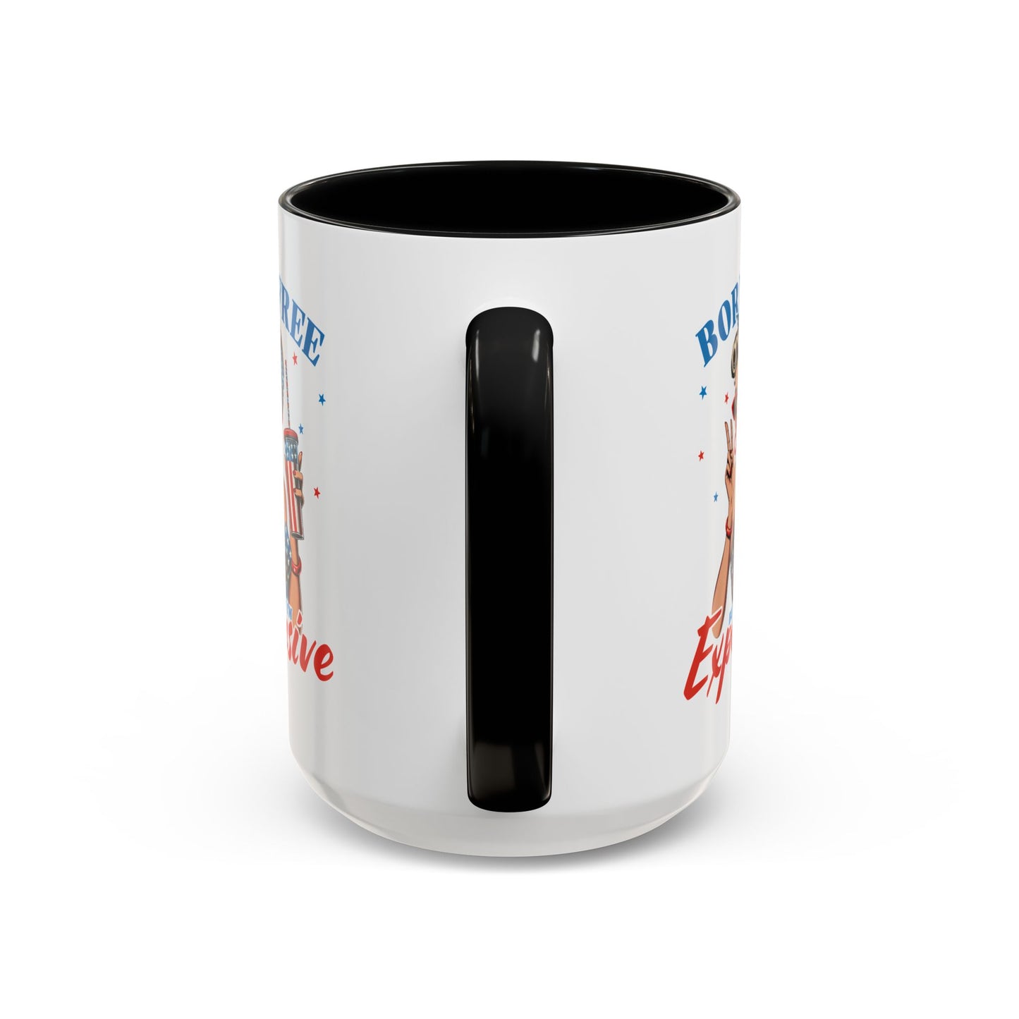 4th of July Mug - Born Free But Now I'm Expensive