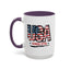 4th of July Mug - USA Since 1776 Gun
