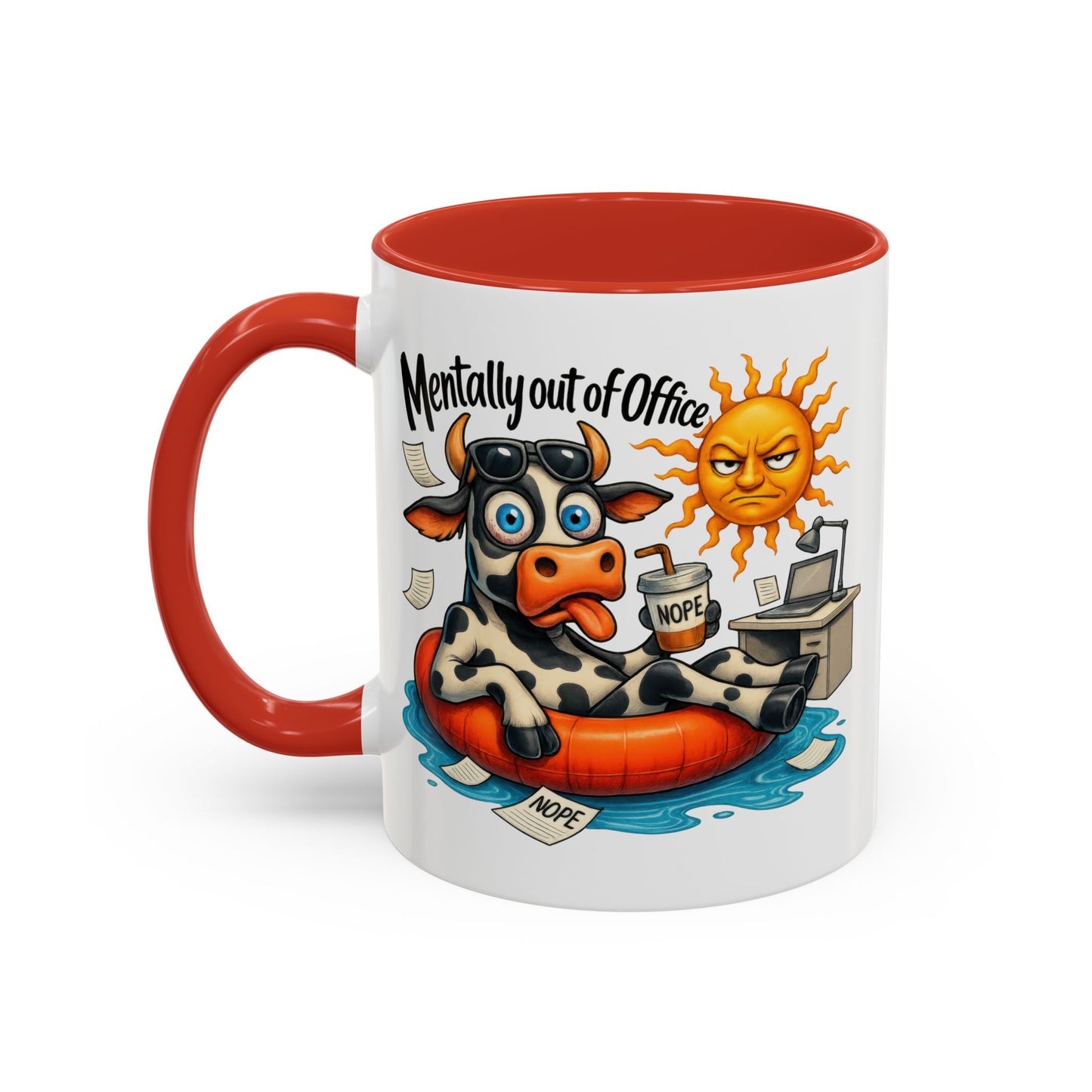 Office Mug - Mentally Out Of Office