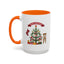 Christmas Mug - Merry Christmas Banner Tree Presents