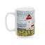 Artistic Mug - Felted Lighthouse 4
