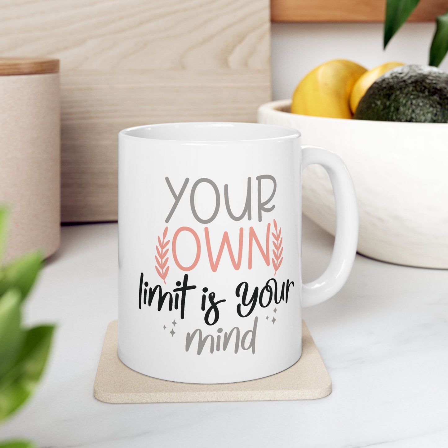 Motivation Mug - Your Own Limit is Your Mind