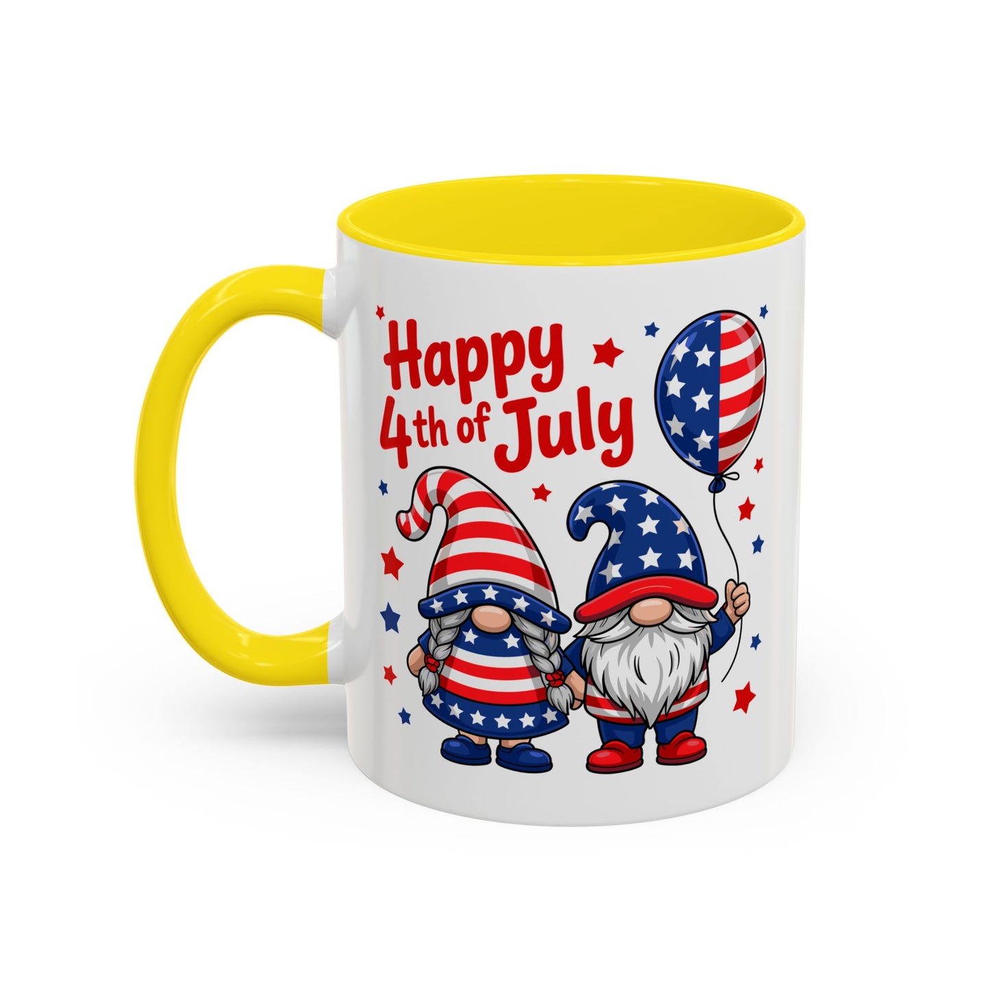 4th of July Mug - Happy 4th of July Gnomes
