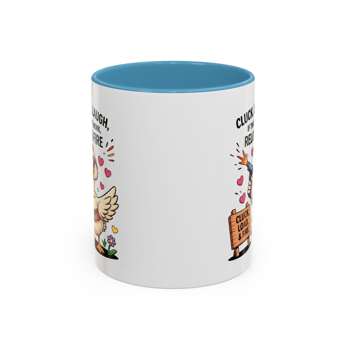 Adult Mug - Cluck Love Laugh