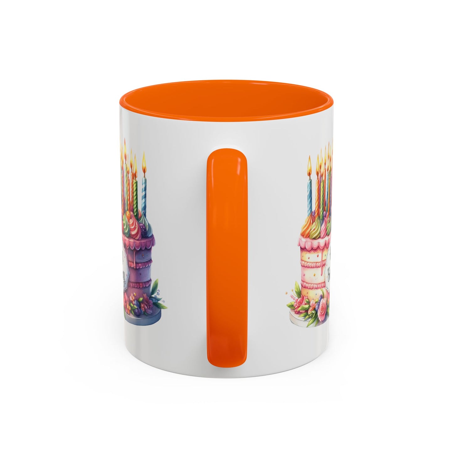 Birthday Mug - Happy Birthday Large Cake With...