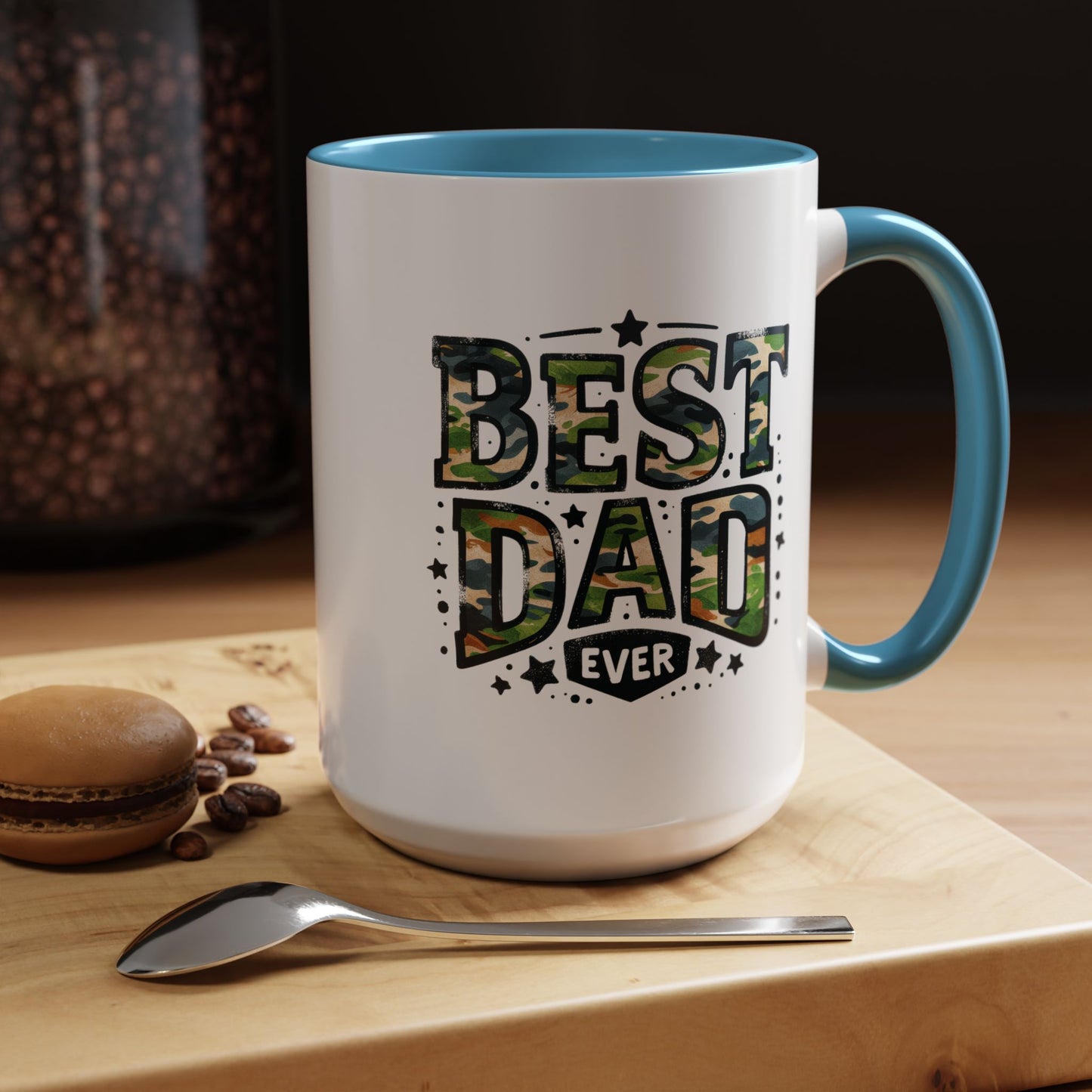 Father's Day Mug - Best Dad Ever Cammo