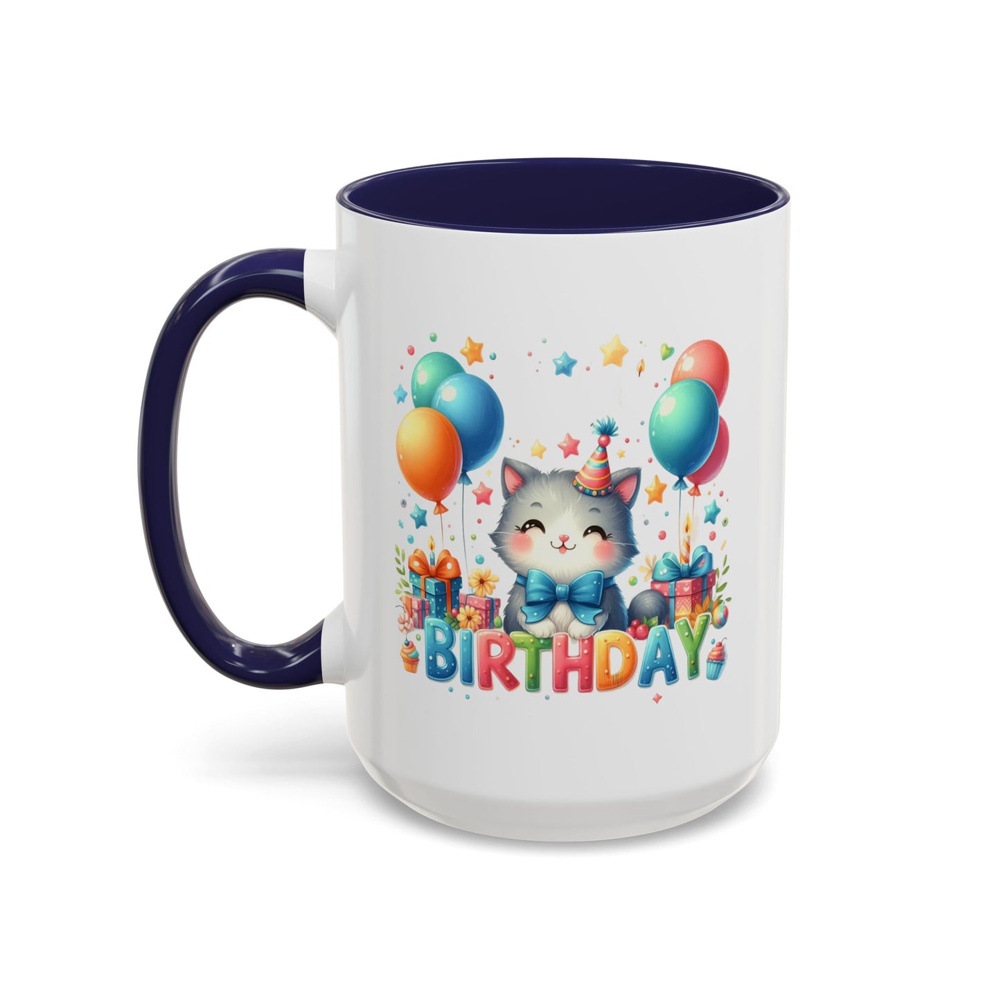 Birthday Mug - Birthday Kitty