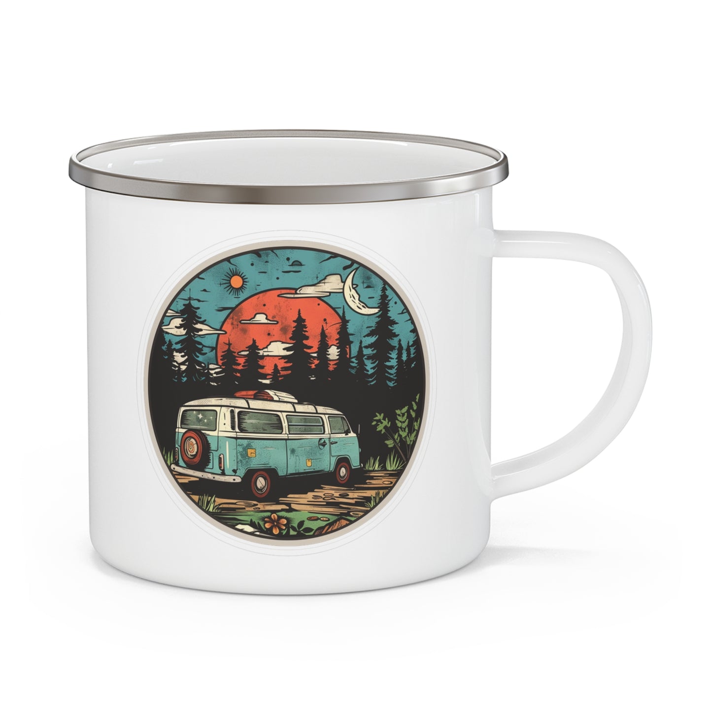 Adventure Mug - Camping Landscape 3