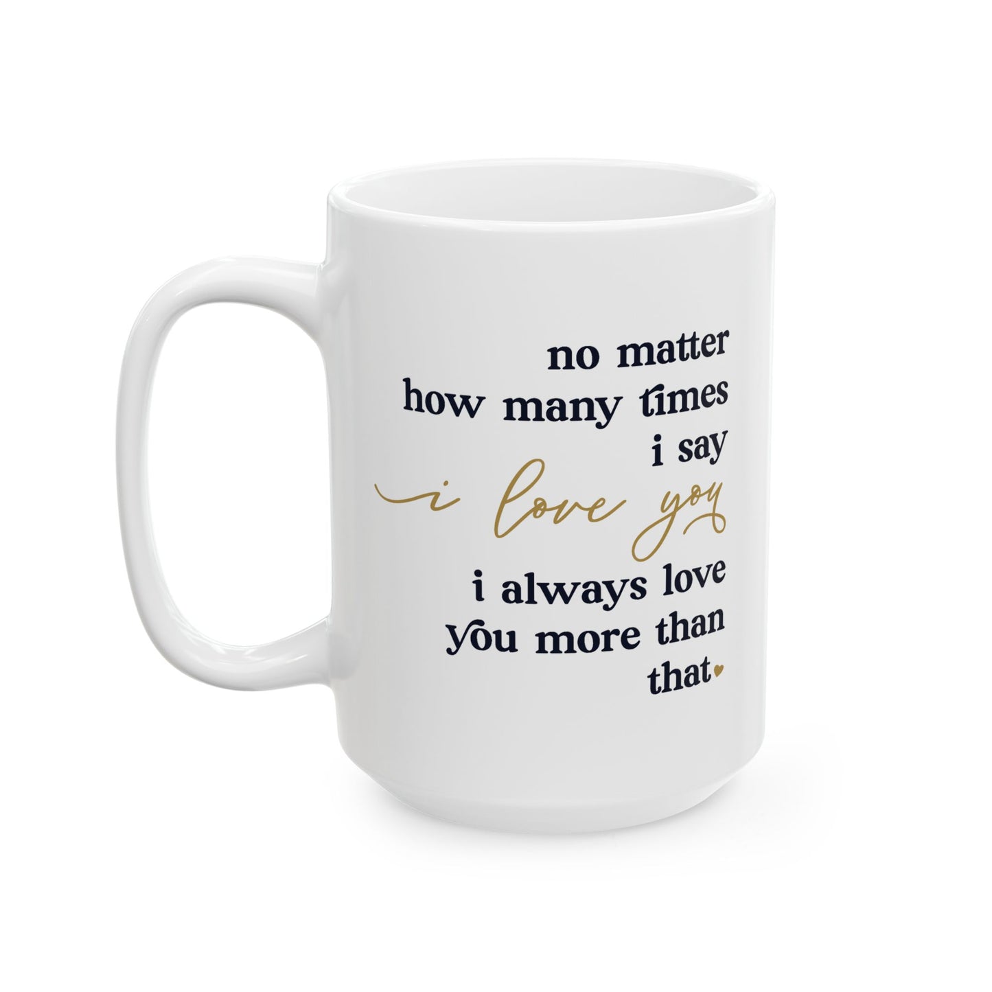 Valentine's Day Mug - No Matter
