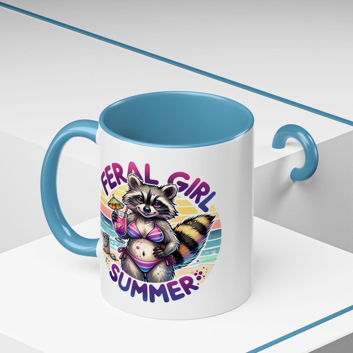 Humor Mug - Feral Girl Summer