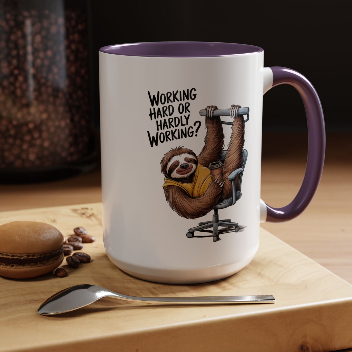 Office Mug - Work Hard or Hardly Working