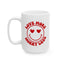Wellness Mug - Love More Worry Less Smiley Face