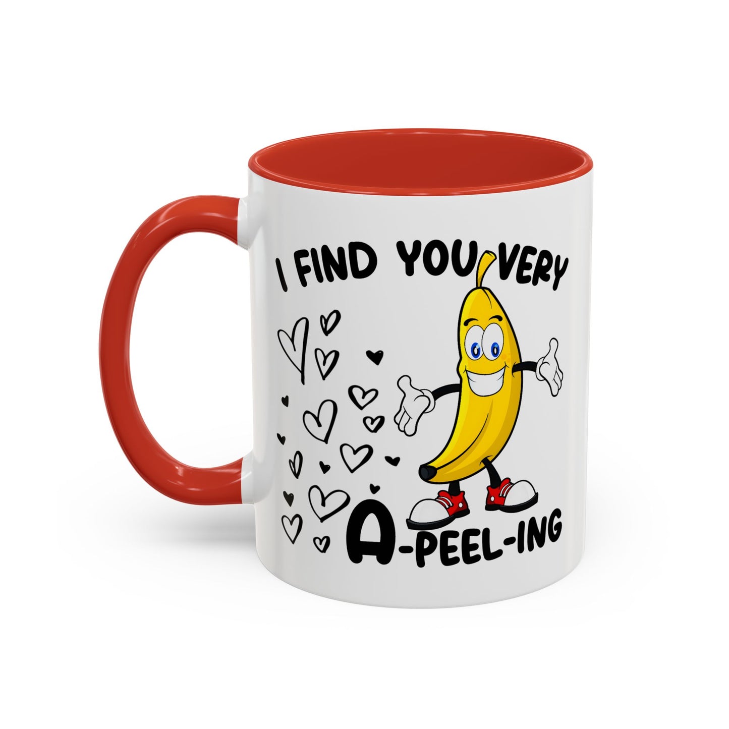 Adult Mug - I Find You Very A-Peel-Ing