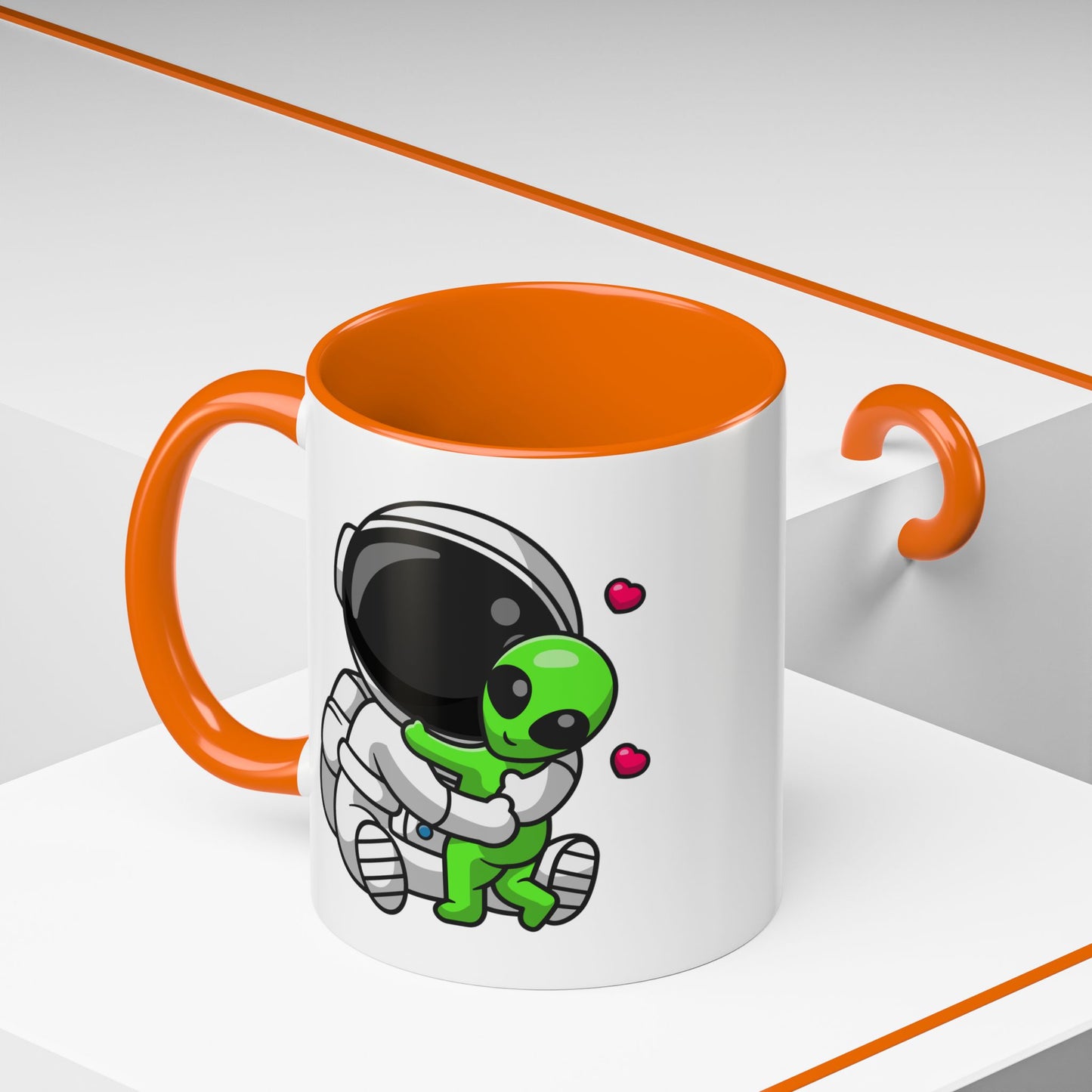 Alien Mug - Astronaut Hug Alien