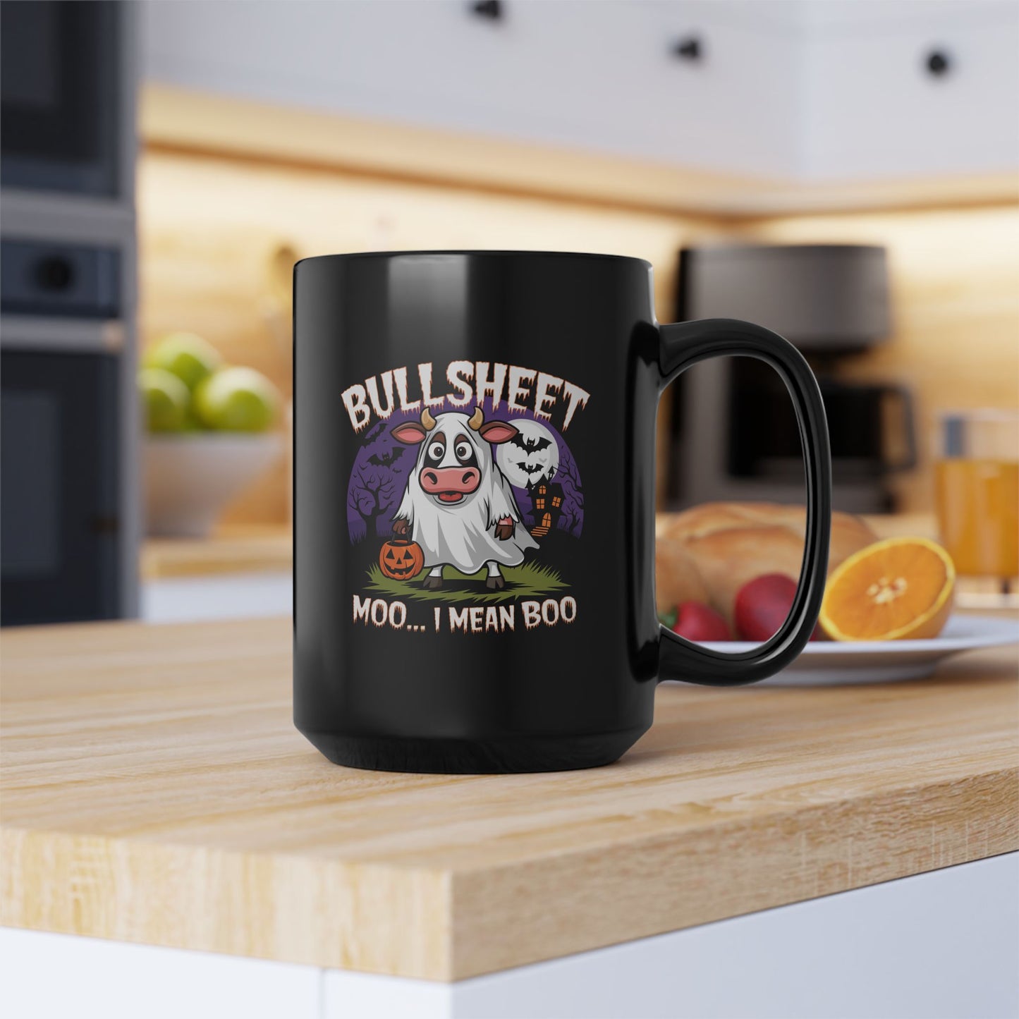 Halloween Mug - Bullsheet Moo...
