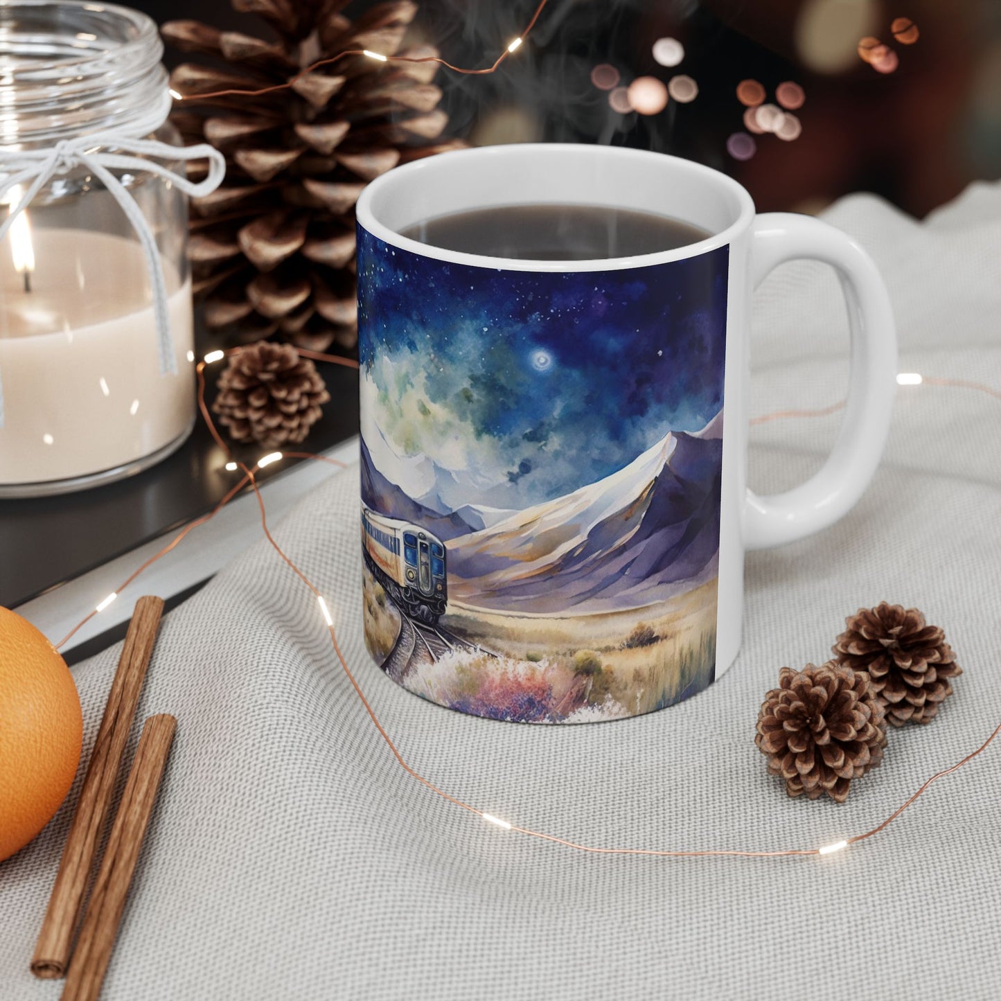 Adventure Mug - Train Journey 1