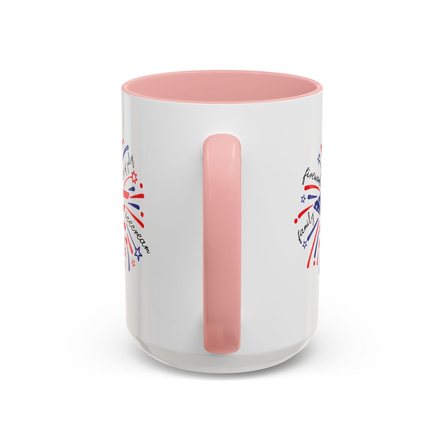 4th of July Mug - Star Flag Fireworks