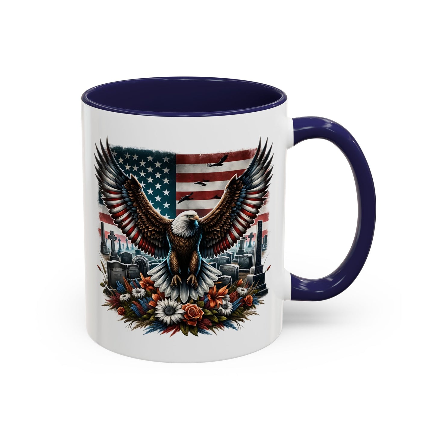 4th of July Mug - American Bald Eagle Memorial
