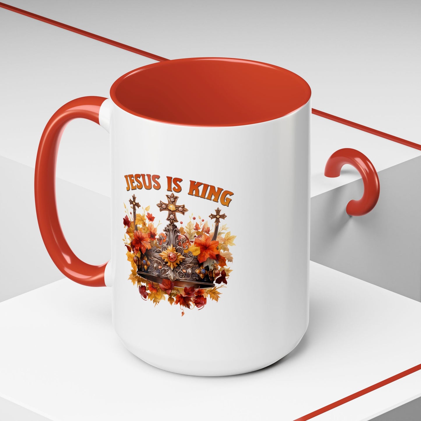 Religious Mug - Jesus Is King