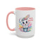 Birthday Mug - Happy Birthday Cute Bunny