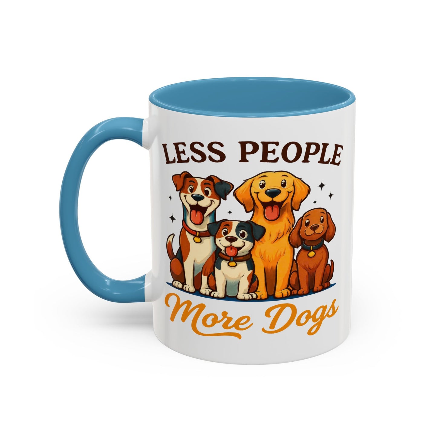 Animal Mug - Less People More Dogs