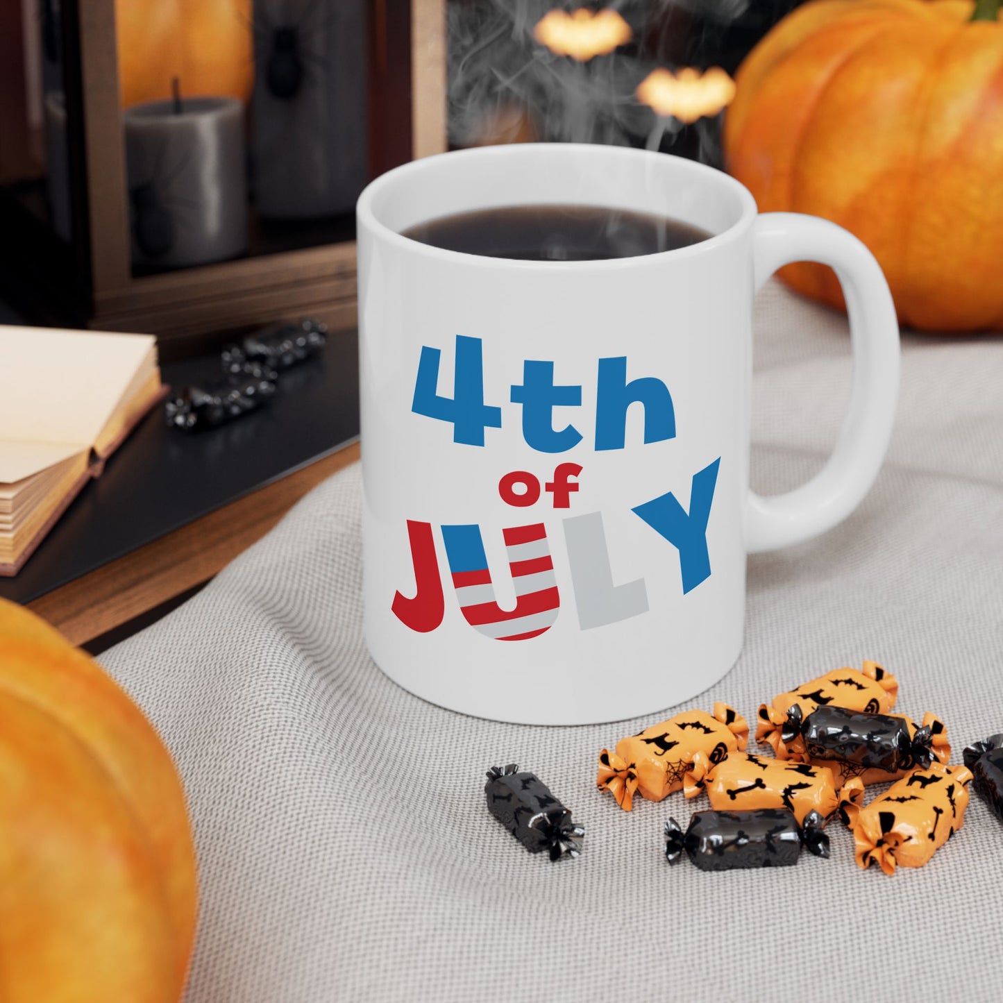 4th of July Mug - 4th of July Red White and Blue