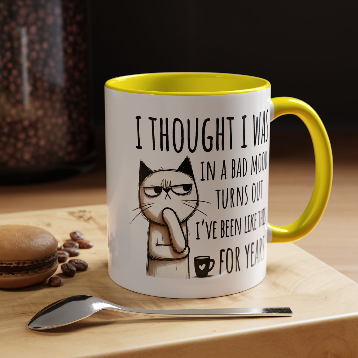 Adult Mug - I Thought I Was In A Bad Mood