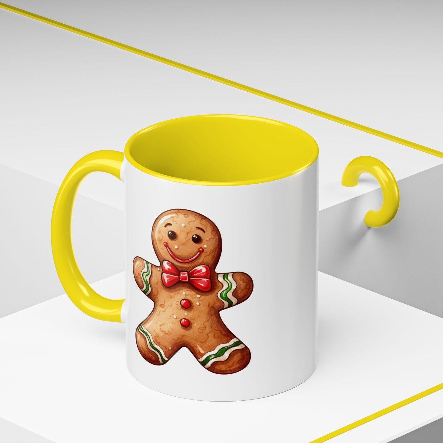 Christmas Mug - Smiling Gingerbread Man