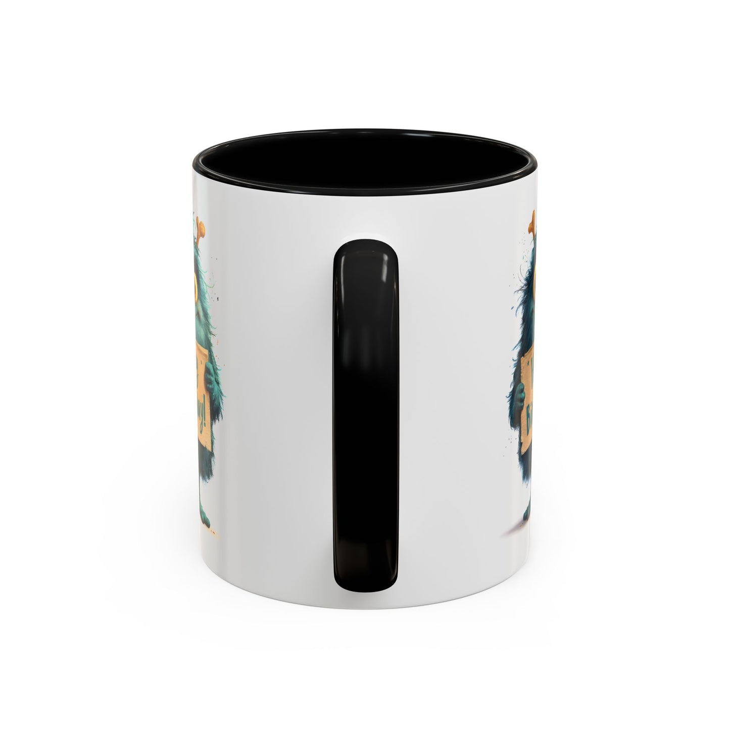 Birthday Mug - Birthday Sign Monster