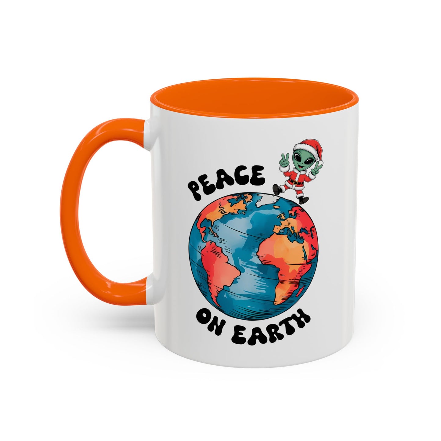 Alien Mug - Peace On Earth