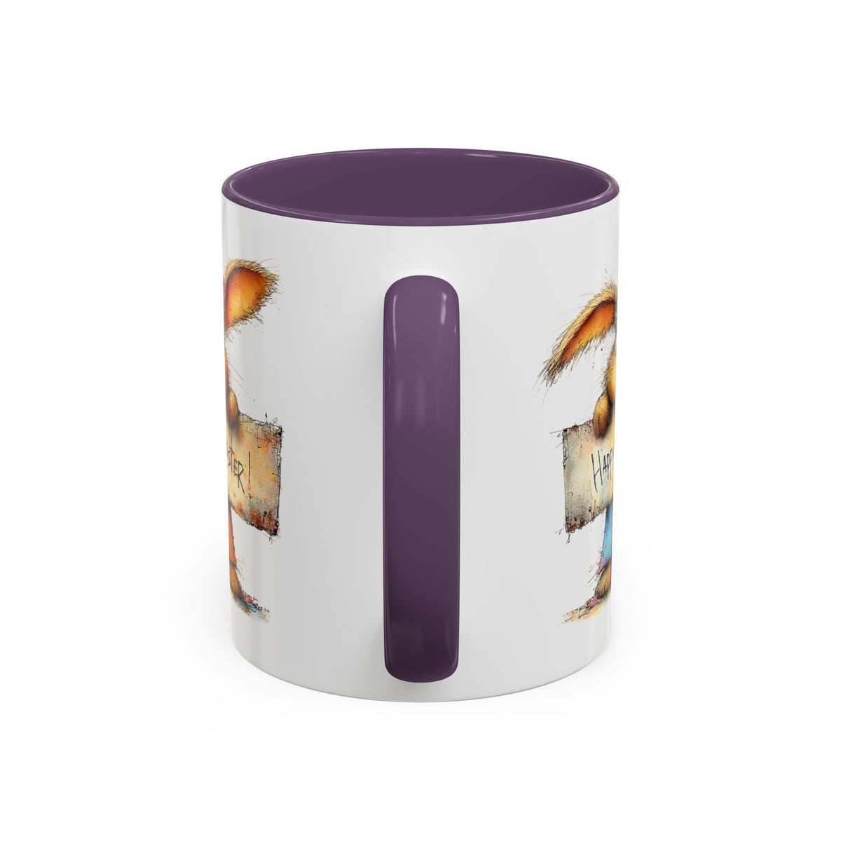 Easter Mug - Happy Easter Bunny Sign