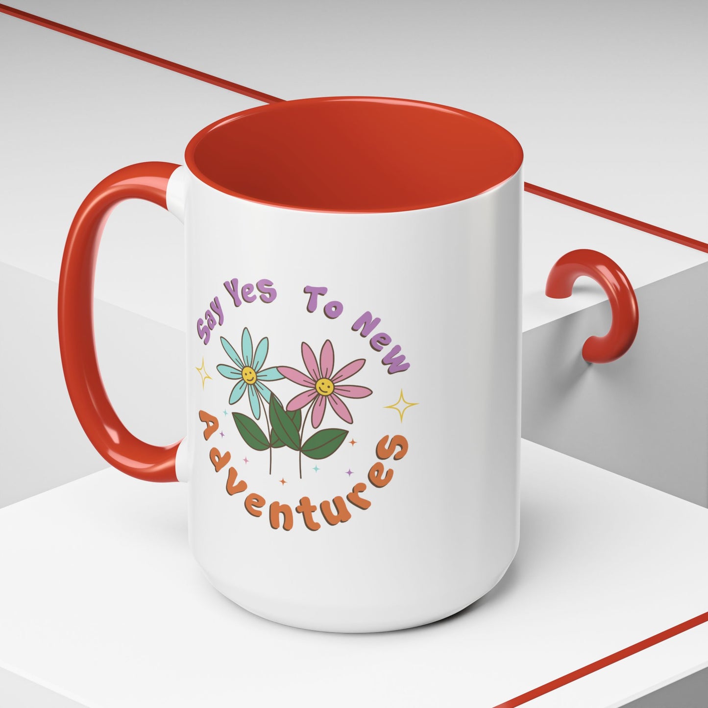 Motivation Mug - Say Yes To New Adventures