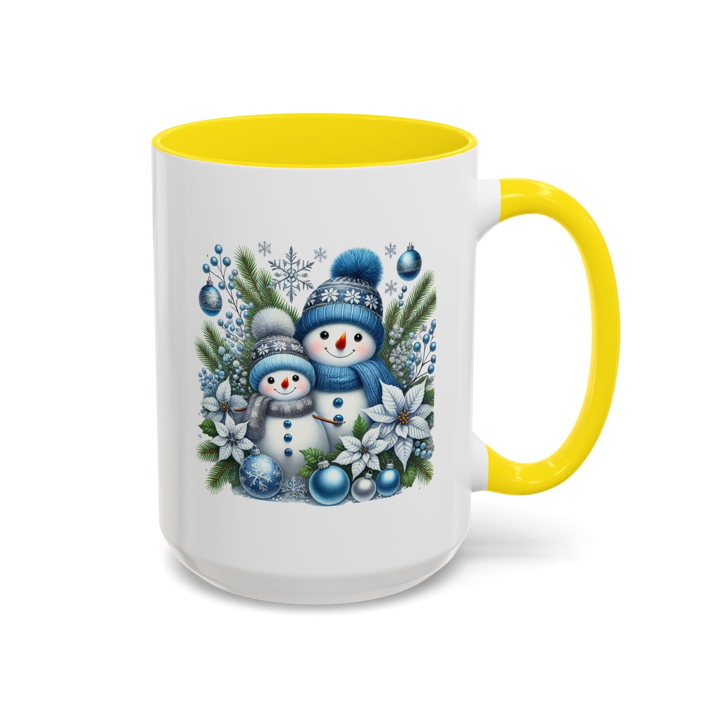 Christmas Mug - Blue Snowman Child