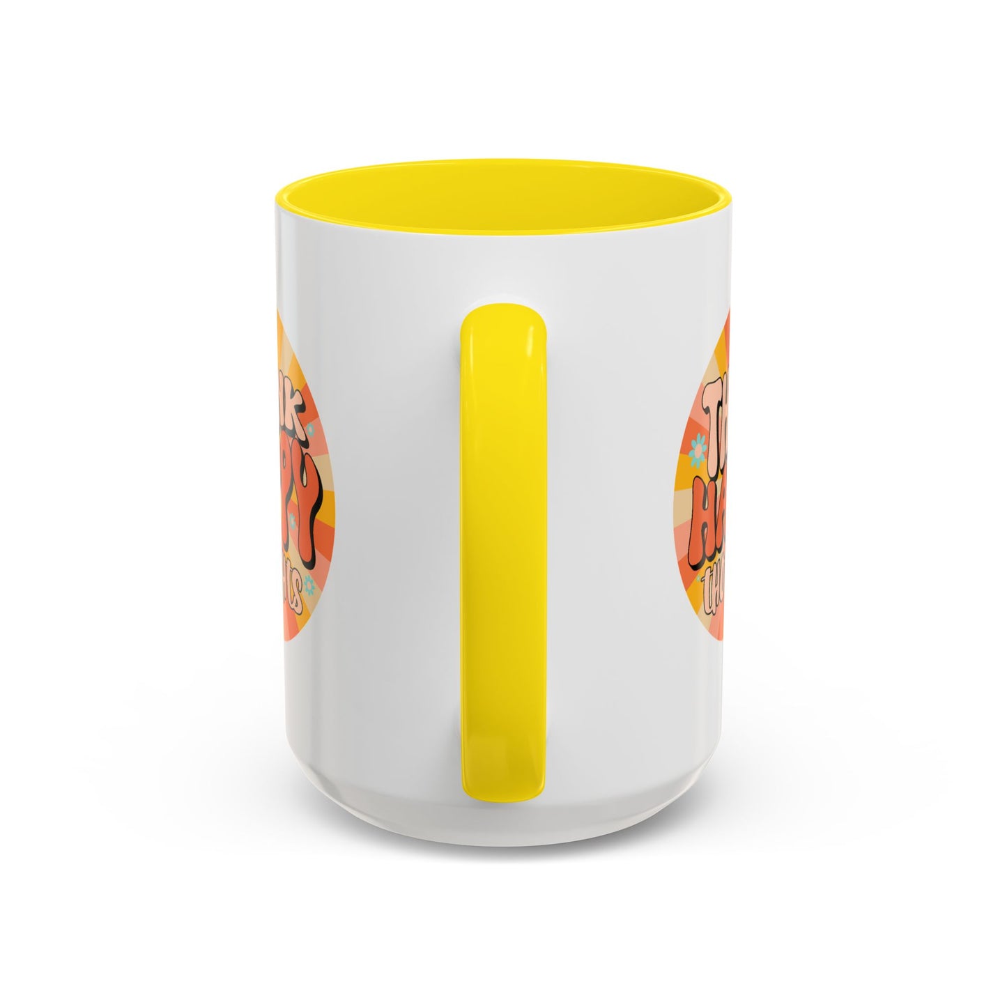 Wellness Mug - Think Happy Thoughts Hippie