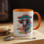 Alien Mug - Multicoloured Cow