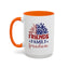 4th of July Mug - Friends Family Freedom Sunflower