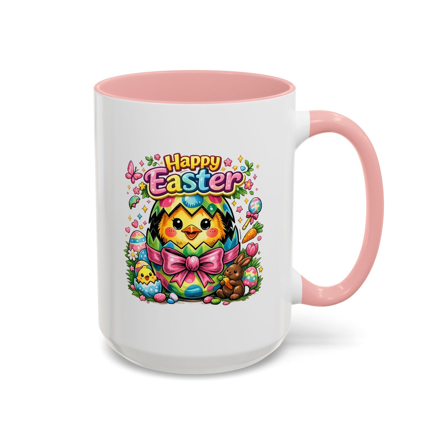 Easter Mug - Happy Easter Chics & Bunny