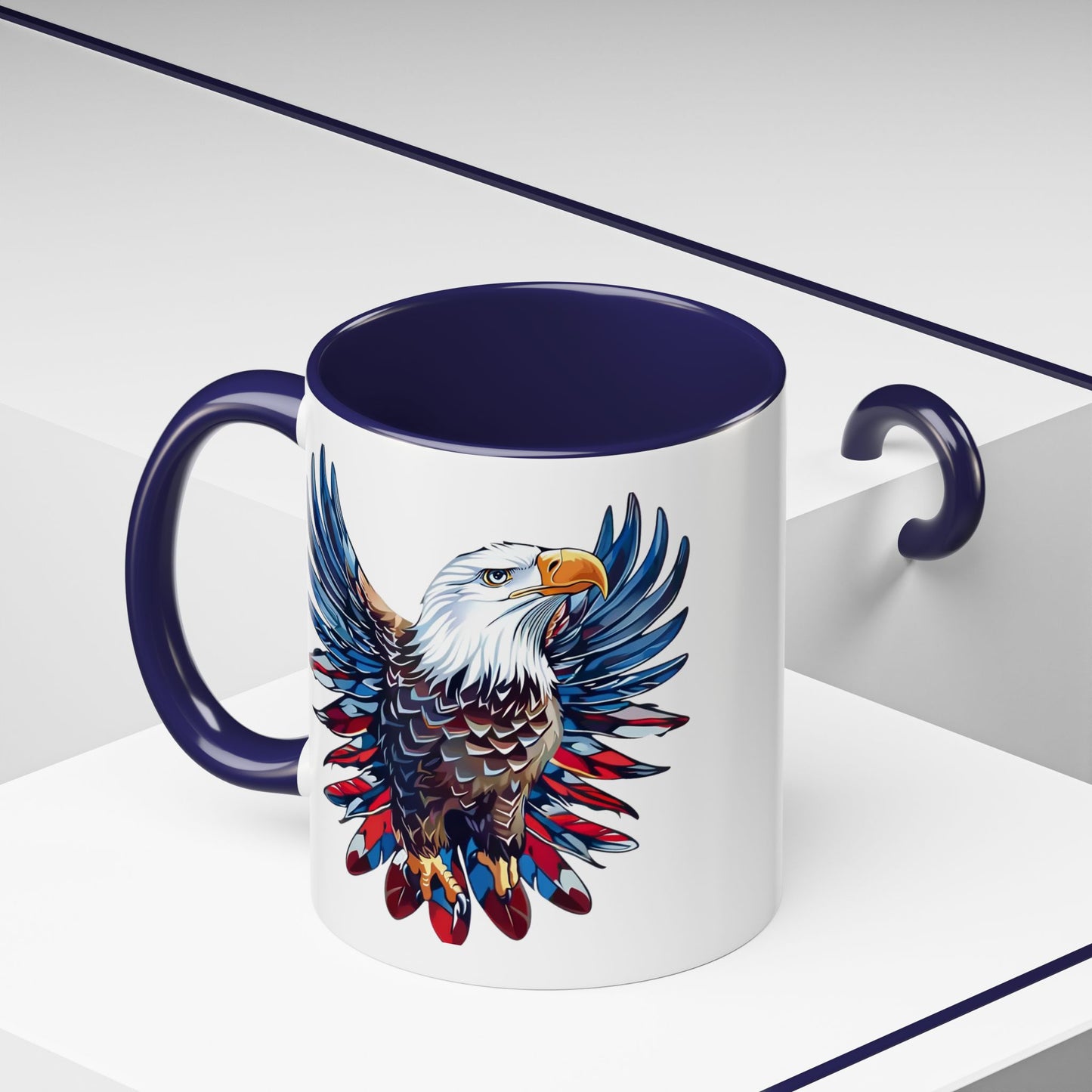 4th of July - Bald Eagle Flag 4