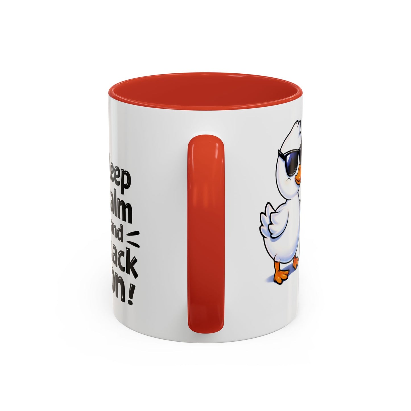 Wellness Mug - Keep Calm And Quack On