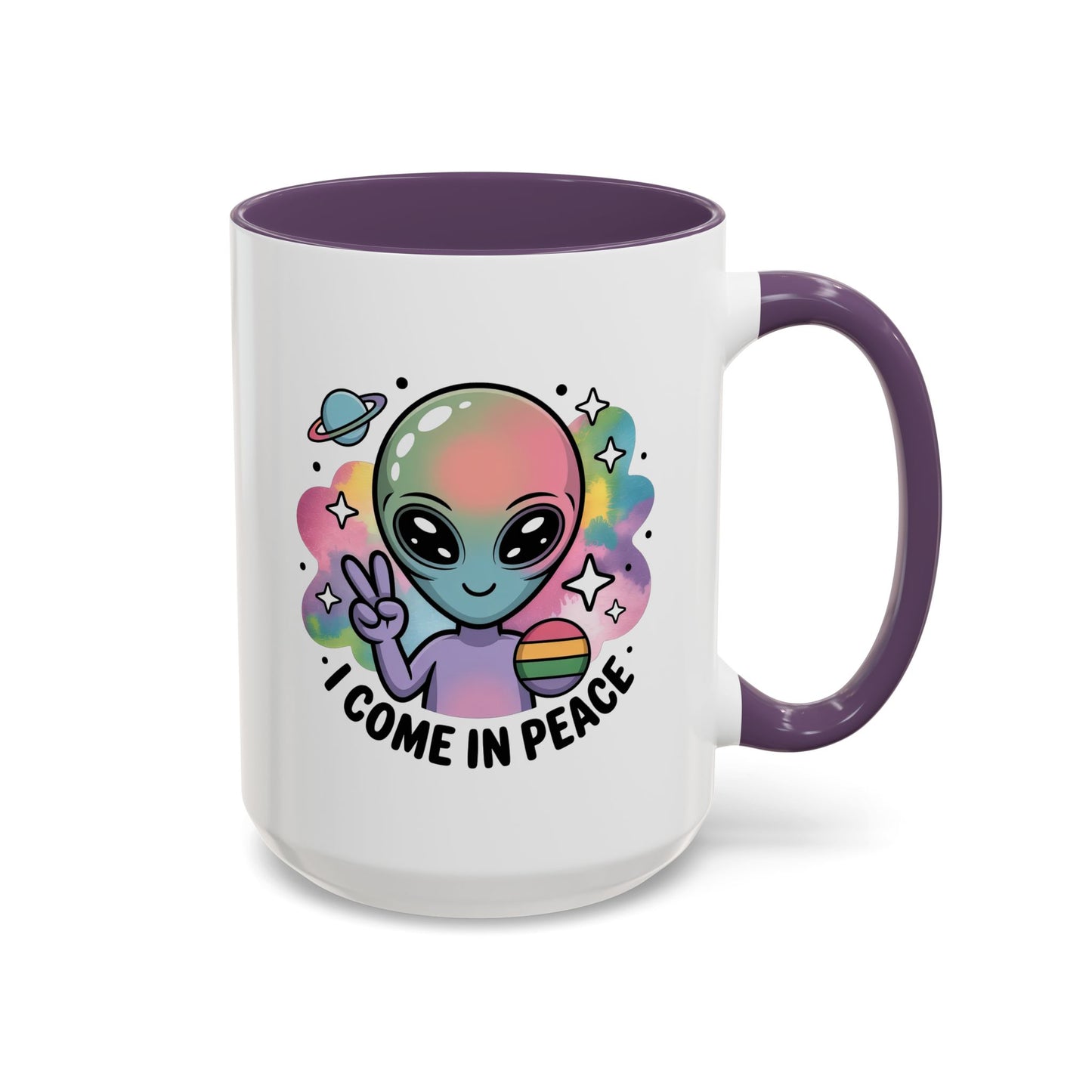Alien Mug - I Come In Peace