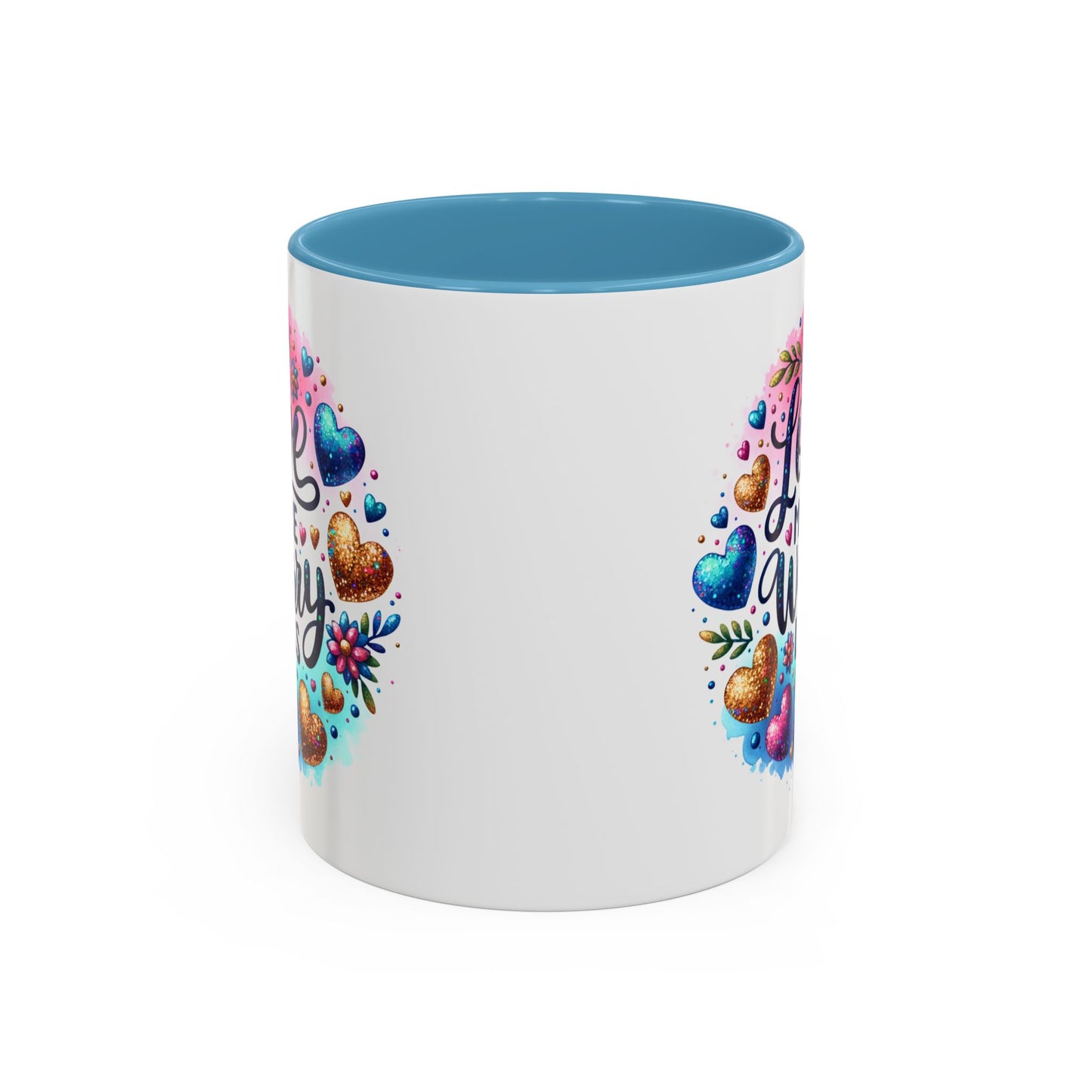 Wellness Mug - Love More Worry Less Circle