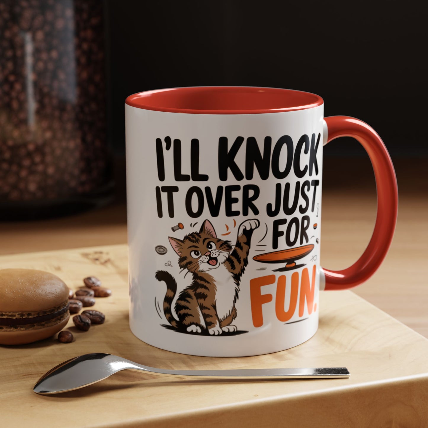Animal Mug - I'll Knock It Over Just For Fun