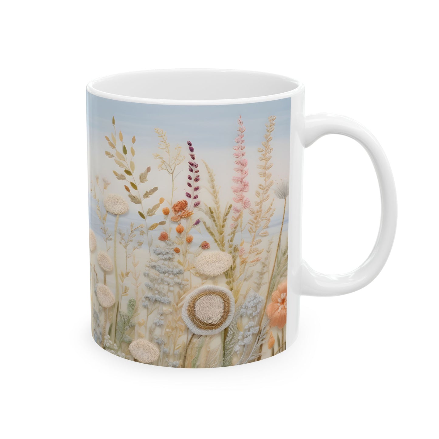 Artistic Mug - Felted Seaside