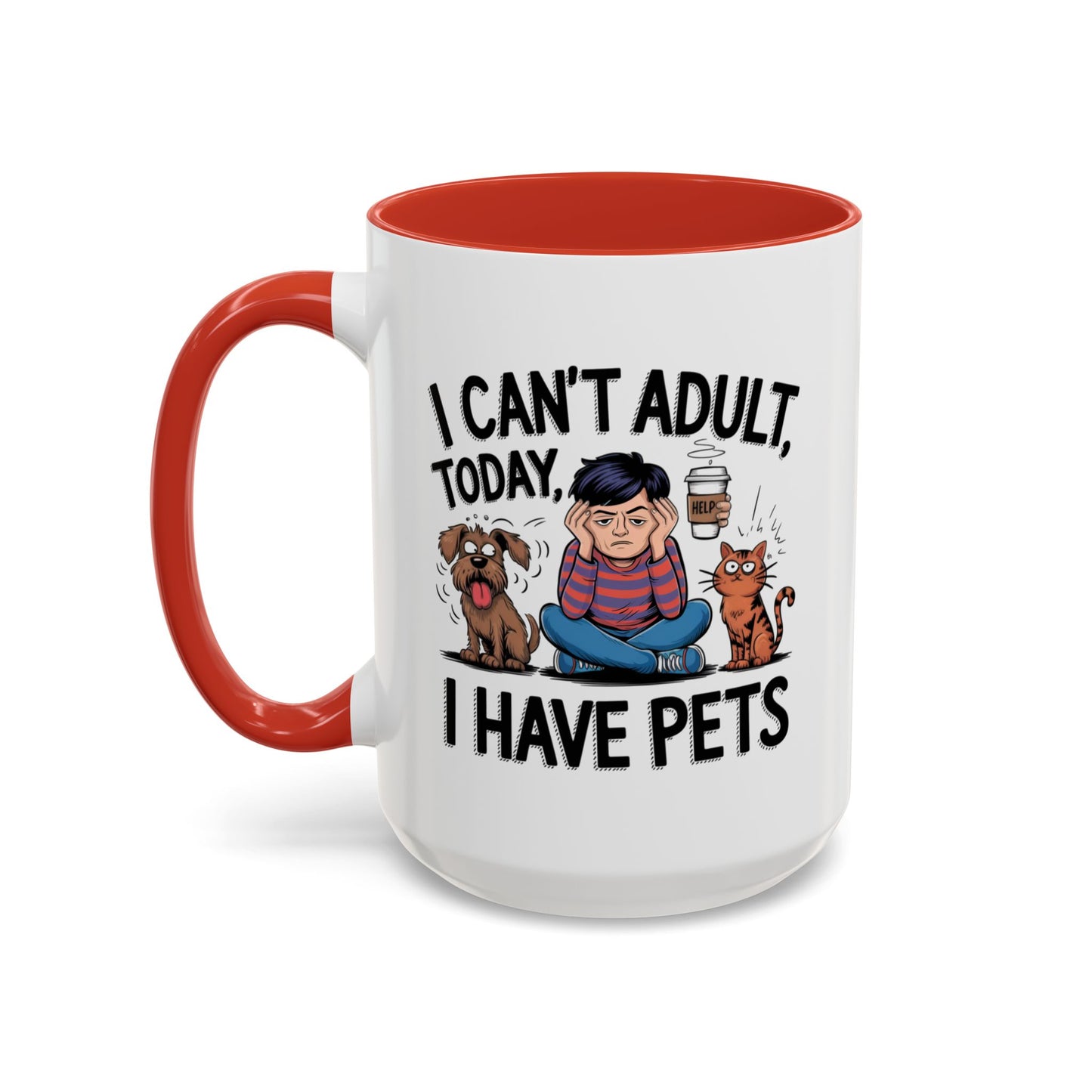 Animal Mug - I Can't Adult Today