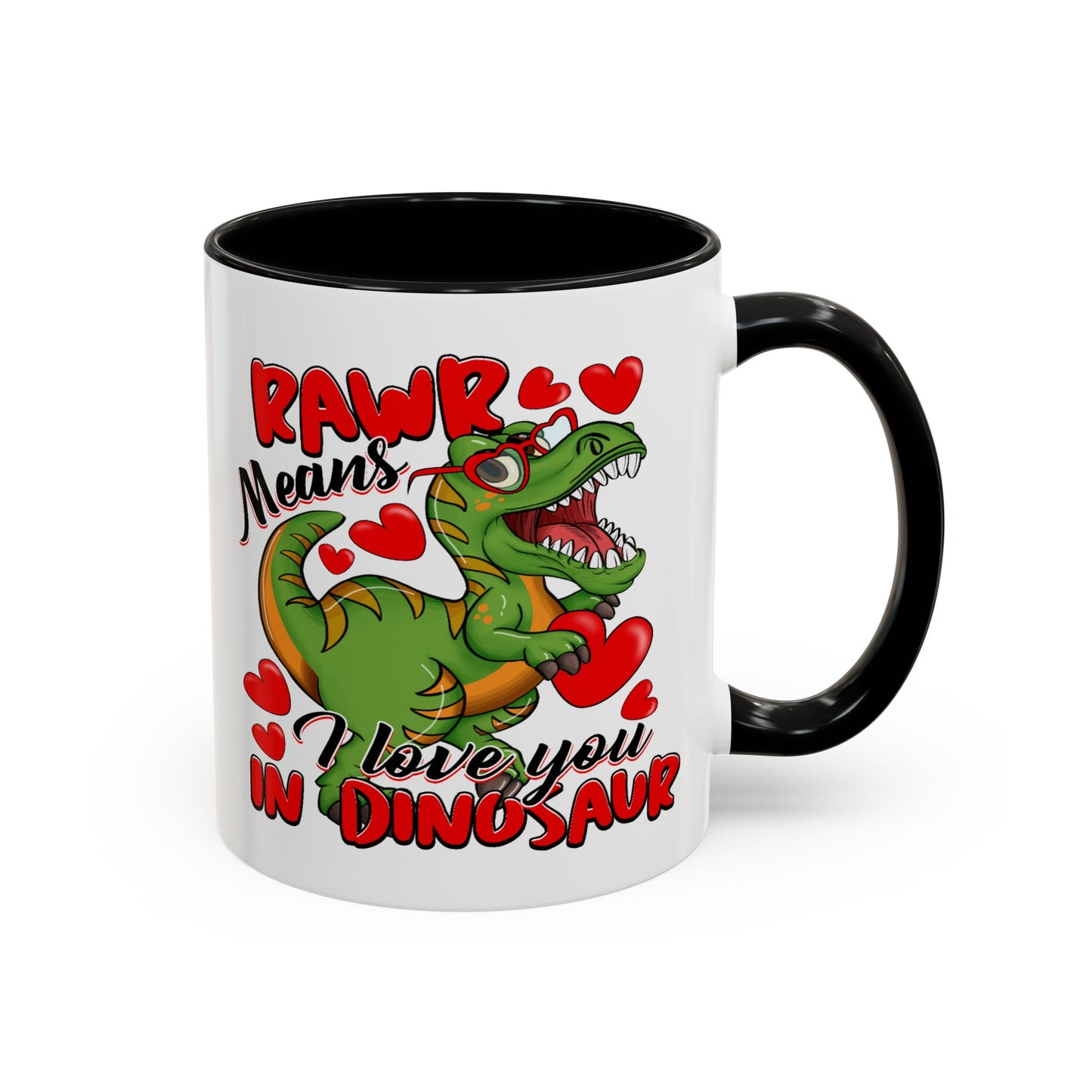 Anniversary Mug - Rawr Means I Love You