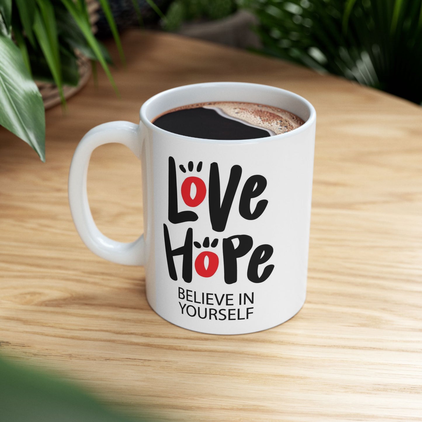 Wellness Mug - Love Hope Believe