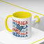 4th of July Mug - America peace Sign