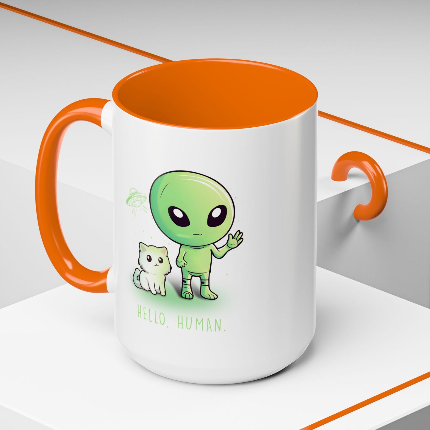 Alien Mug - Hello Human