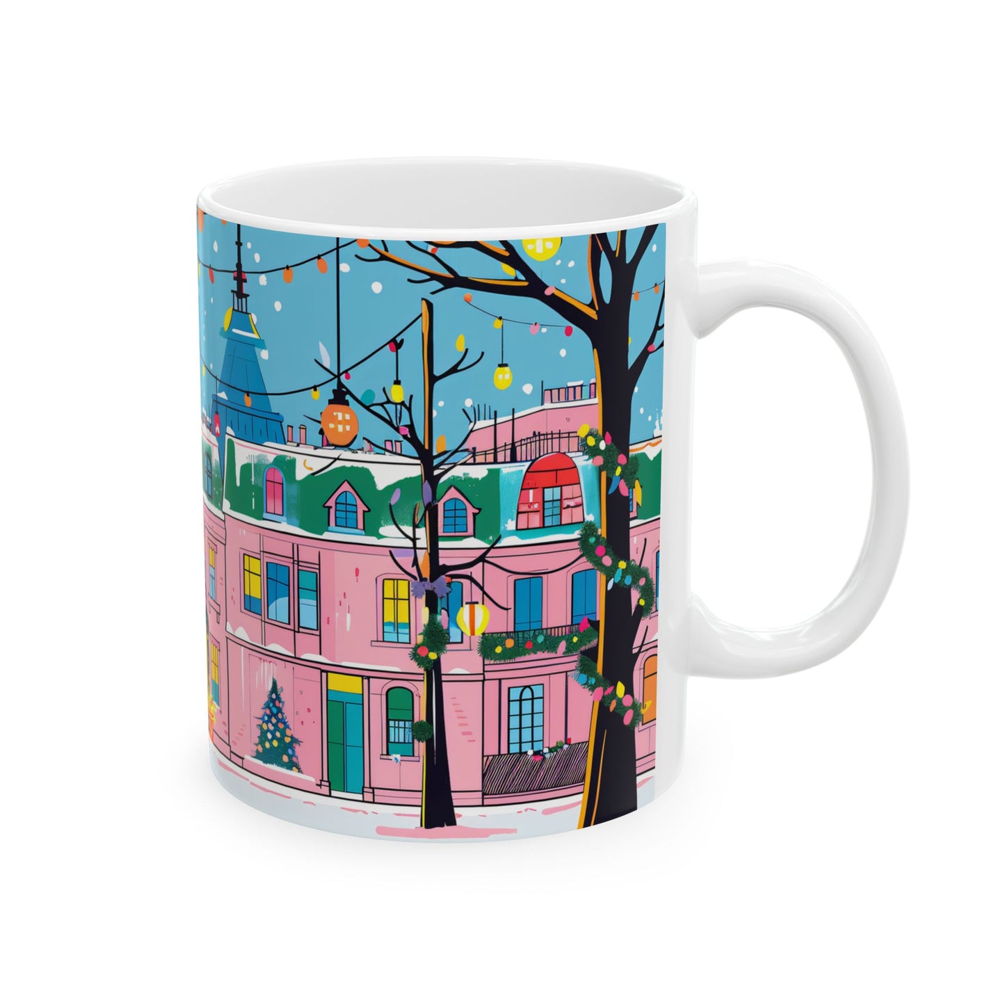 Christmas Mug - Christmas Town Wrap 2
